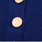 Mevassi | Women’s Long Knitted Maxi Dress with Round Neck – Sleeveless Fine Knit with Faux Pockets