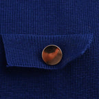 Mevassi | Women’s Long Knitted Maxi Dress with Round Neck – Sleeveless Fine Knit with Faux Pockets