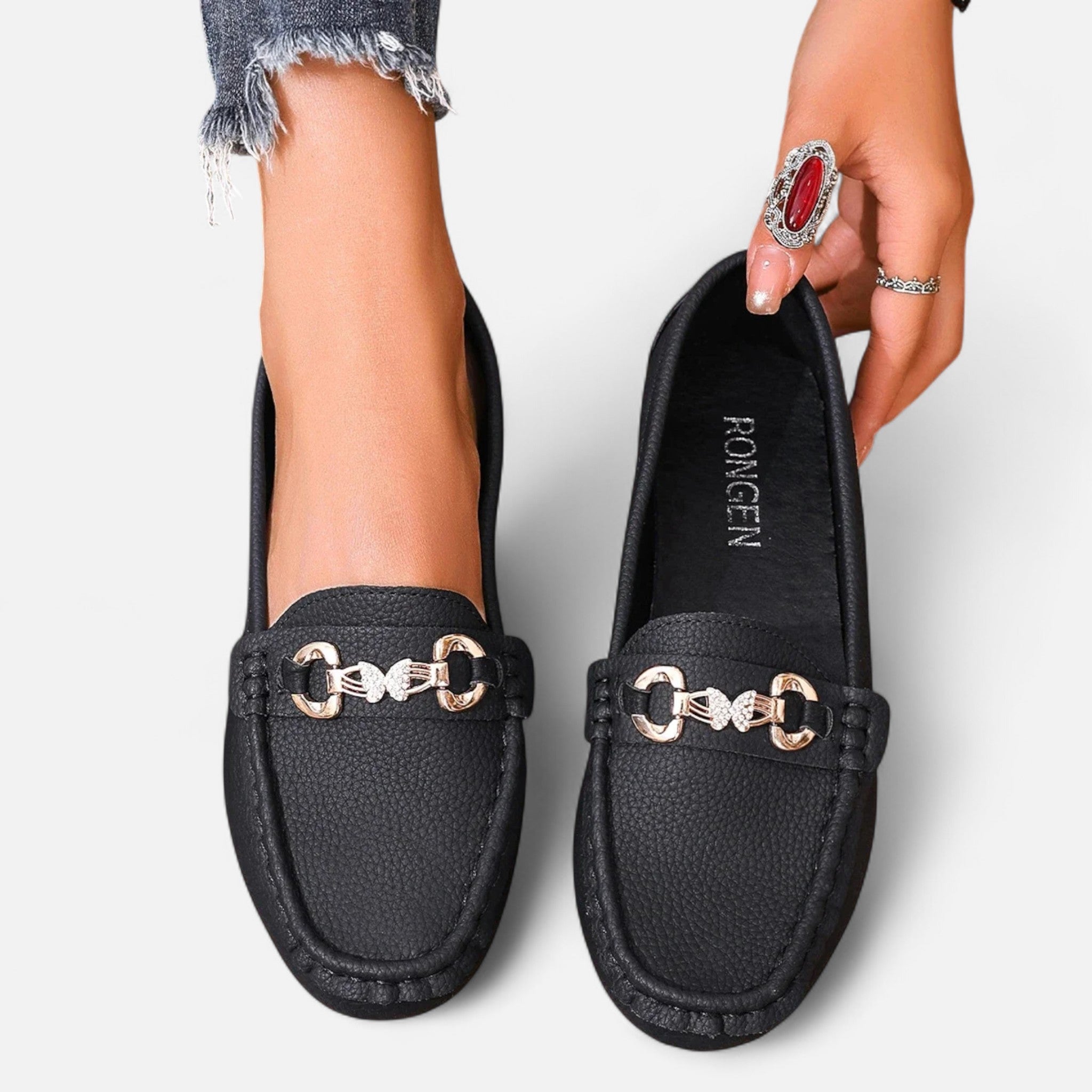 Mevassi | Women’s Flat Loafers – Classic Soft Sole Heritage Style