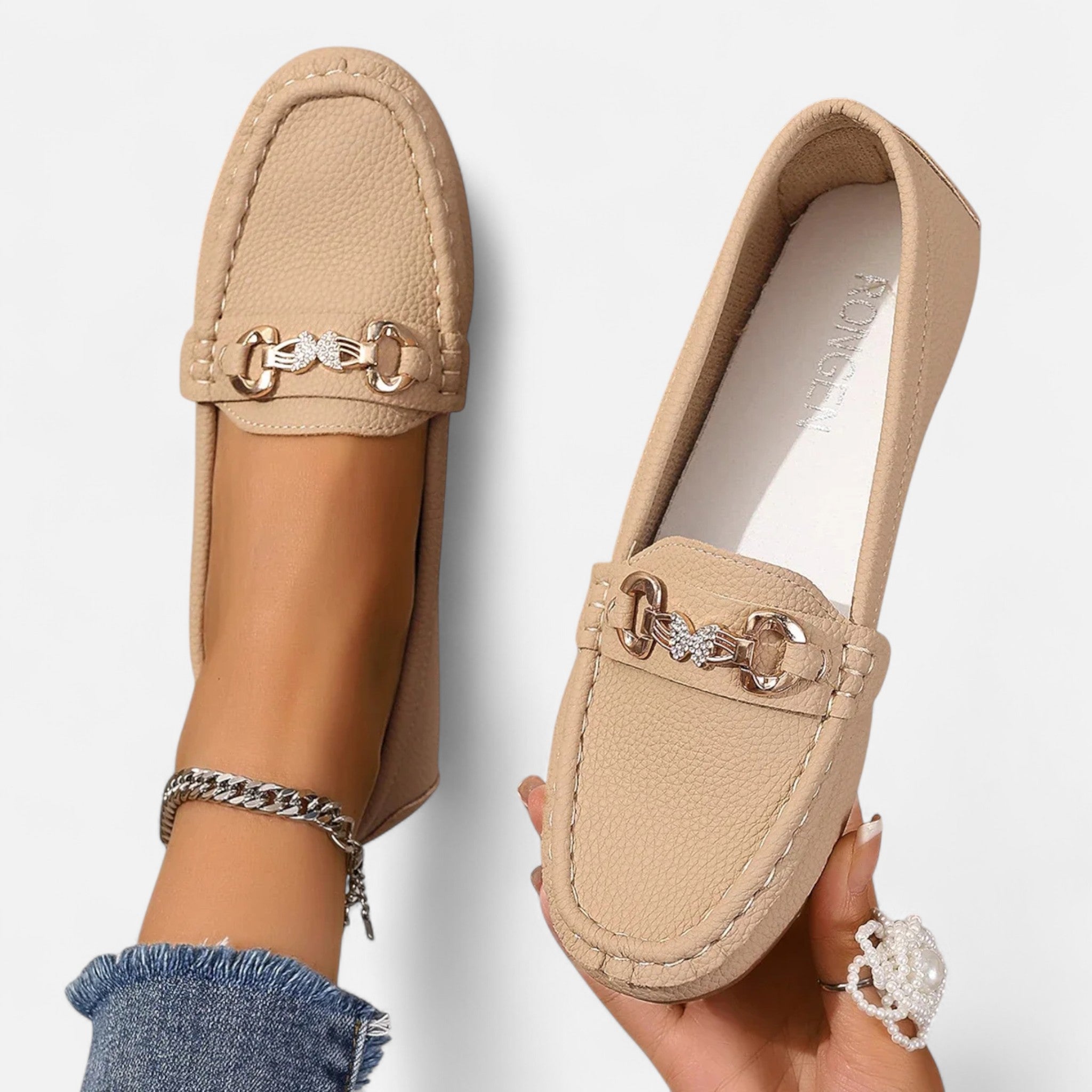 Mevassi | Women’s Flat Loafers – Classic Soft Sole Heritage Style