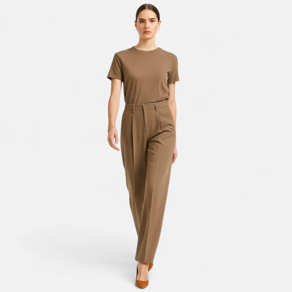 Mevassi | Women’s Harem Trousers – High-Waist Effortless Elegance