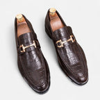 Mevassi | Men’s Patent‑Leather Pointed Slip‑On Loafers – Sophisticated Business‑Casual Footwear